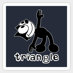 Yoga Felix Triangle Magnet